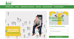 Desktop Screenshot of bsw-ggmbh.de